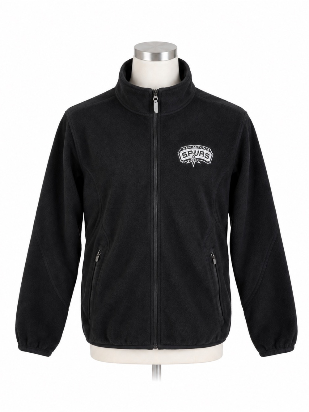 Antigua San Antonio Spurs Men’s Black Fleece Jacket XXL